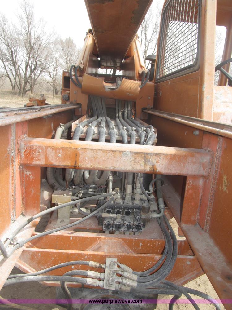 image for item B5453 1996 Lull 644B-37 Highlander series telehandler