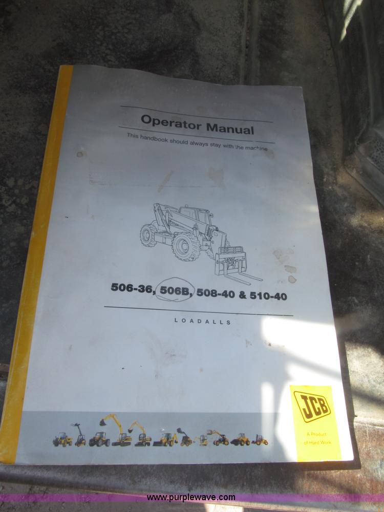 image for item B5459 1995 JCB 506B telehandler
