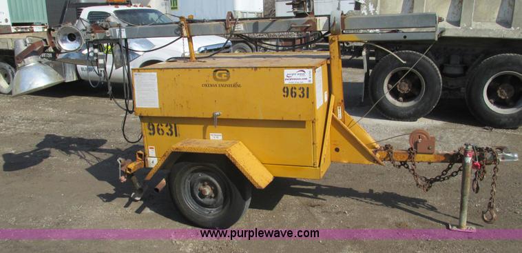 image for item B5791 Coleman light plant