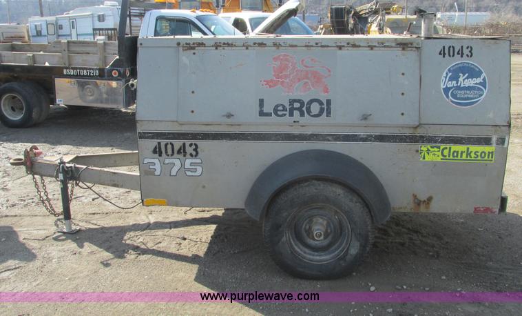 image for item B5792 1994 Leroi 375 air compressor