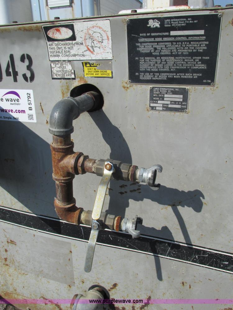 image for item B5792 1994 Leroi 375 air compressor