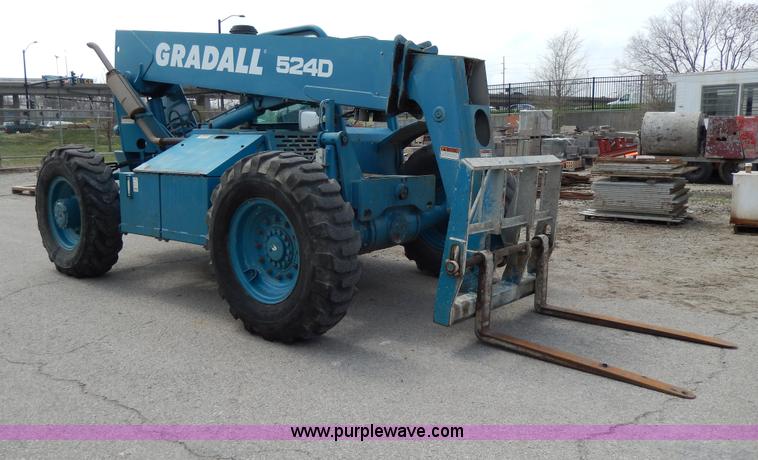 image for item D8011 Gradall 524D telehandler