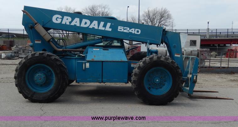 image for item D8011 Gradall 524D telehandler