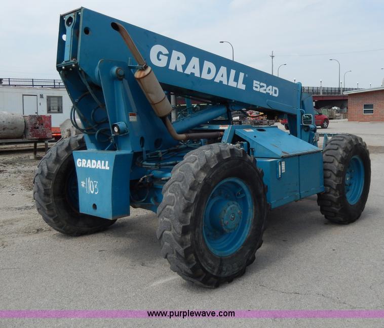 image for item D8011 Gradall 524D telehandler