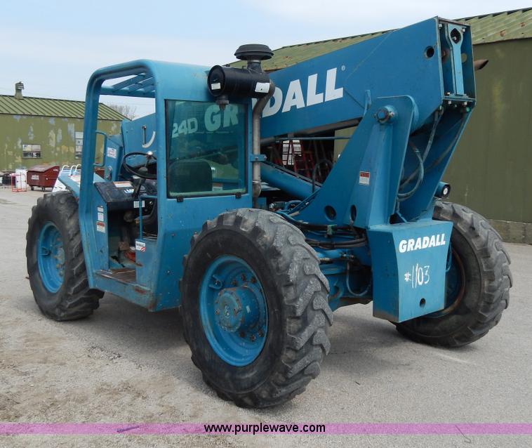 image for item D8011 Gradall 524D telehandler