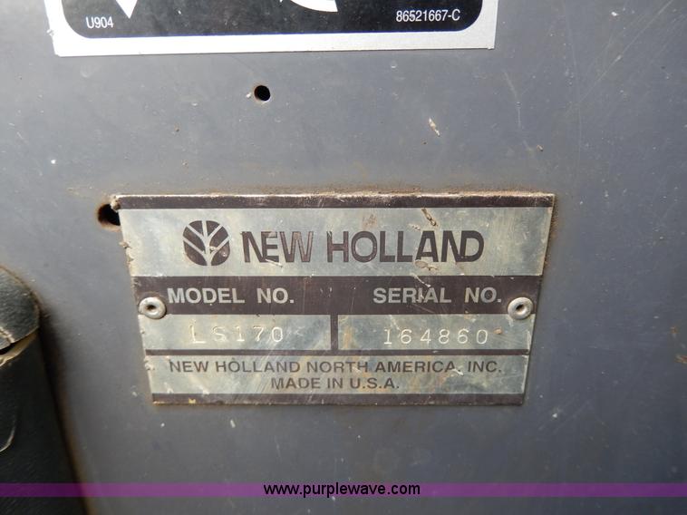image for item D8012 1999 New Holland LS170 skid steer