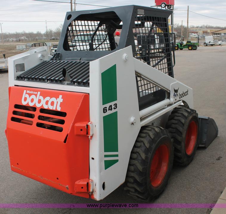 image for item E2998 1982 Bobcat 643 skid steer