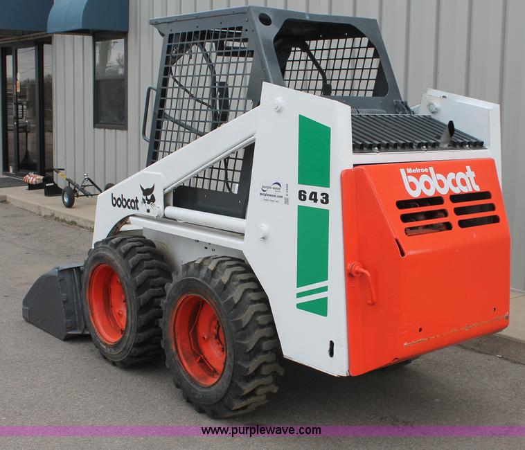 image for item E2998 1982 Bobcat 643 skid steer