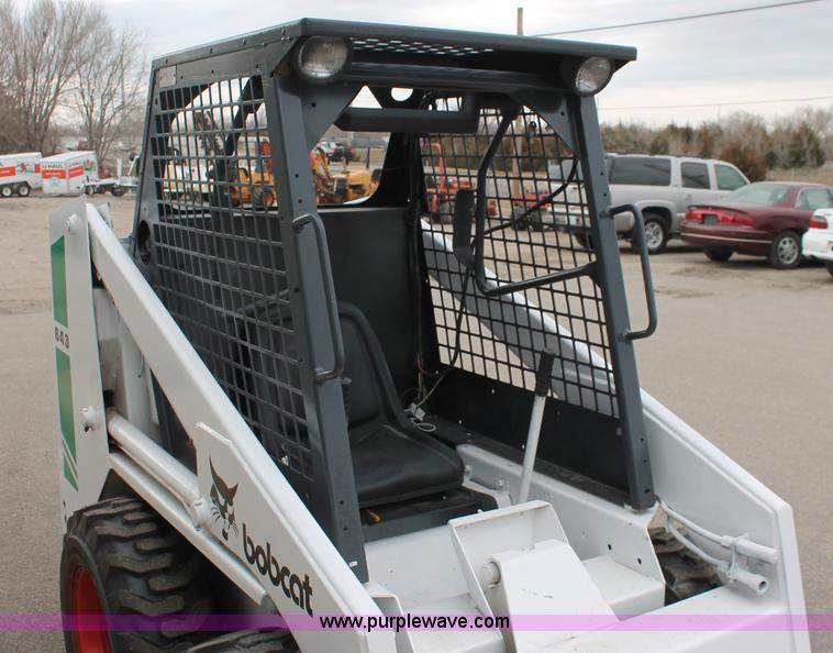 image for item E2998 1982 Bobcat 643 skid steer