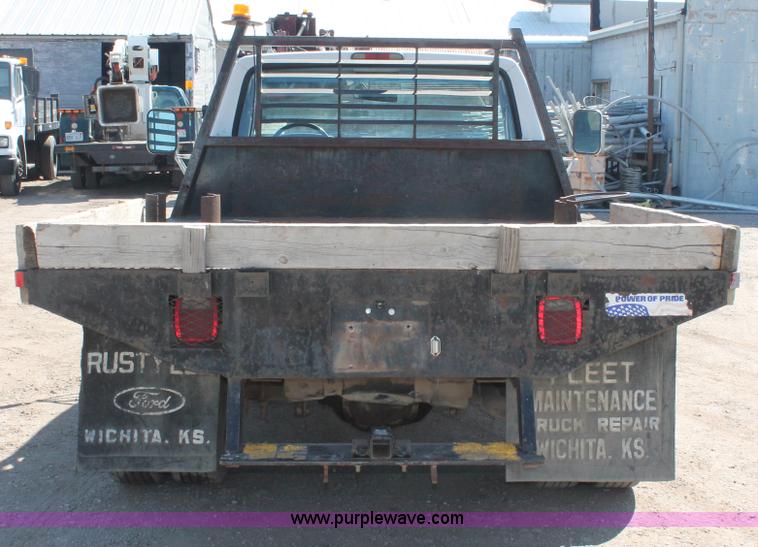 image for item E3000 1994 Ford F350 XL flatbed truck