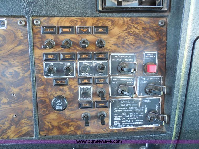 image for item E3302 1998 Kenworth T802SH semi truck