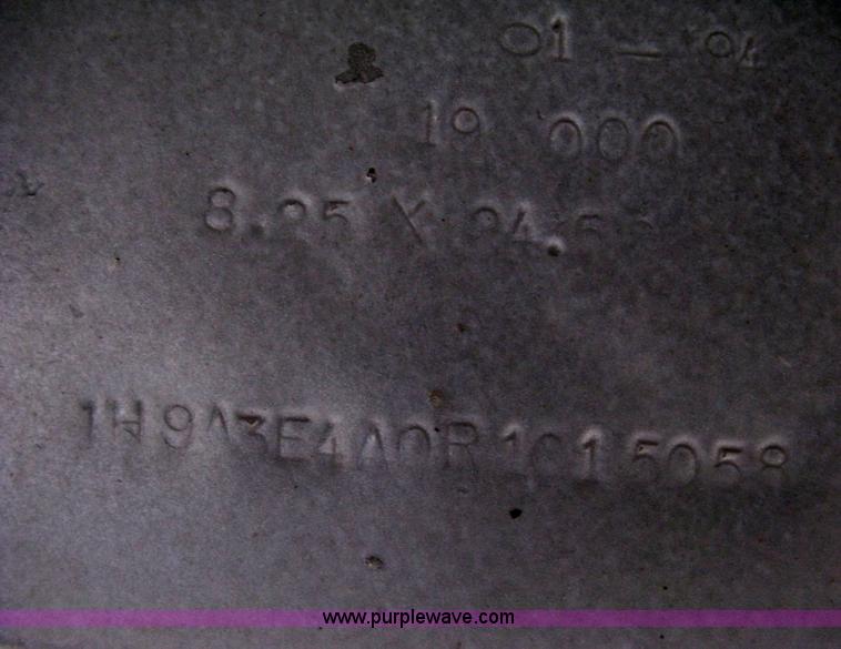 image for item E3309 1994 Hilbuilt end dump tandem axle trailer