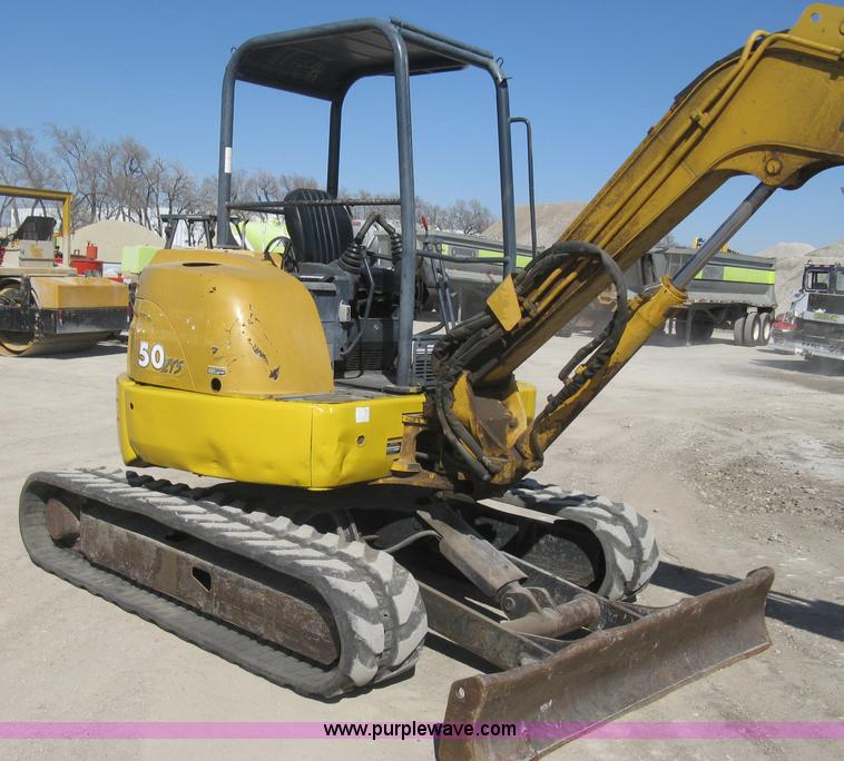 image for item E3315 2000 John Deere 50 ZTS mini excavator