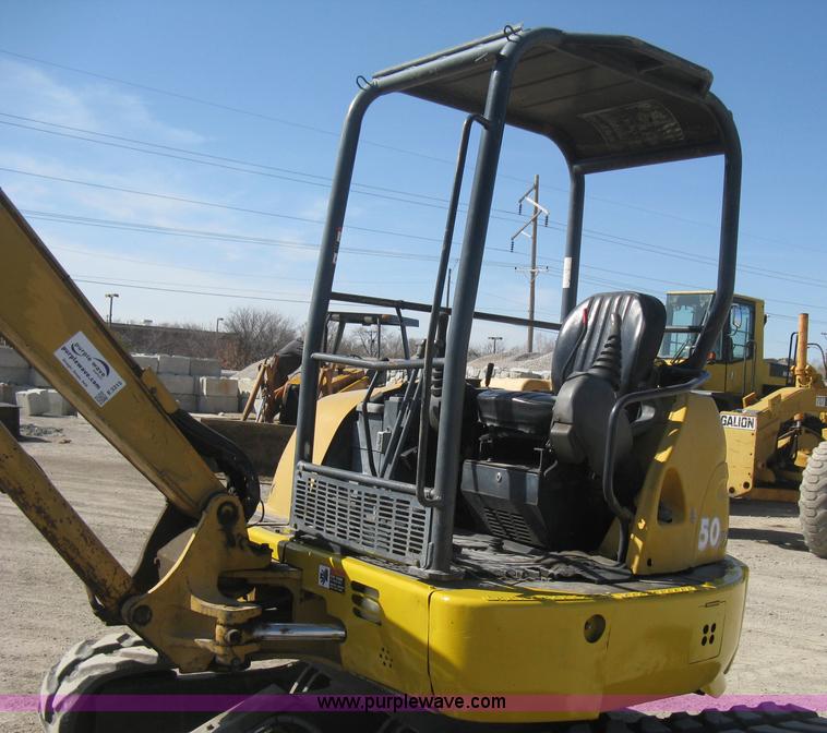 image for item E3315 2000 John Deere 50 ZTS mini excavator