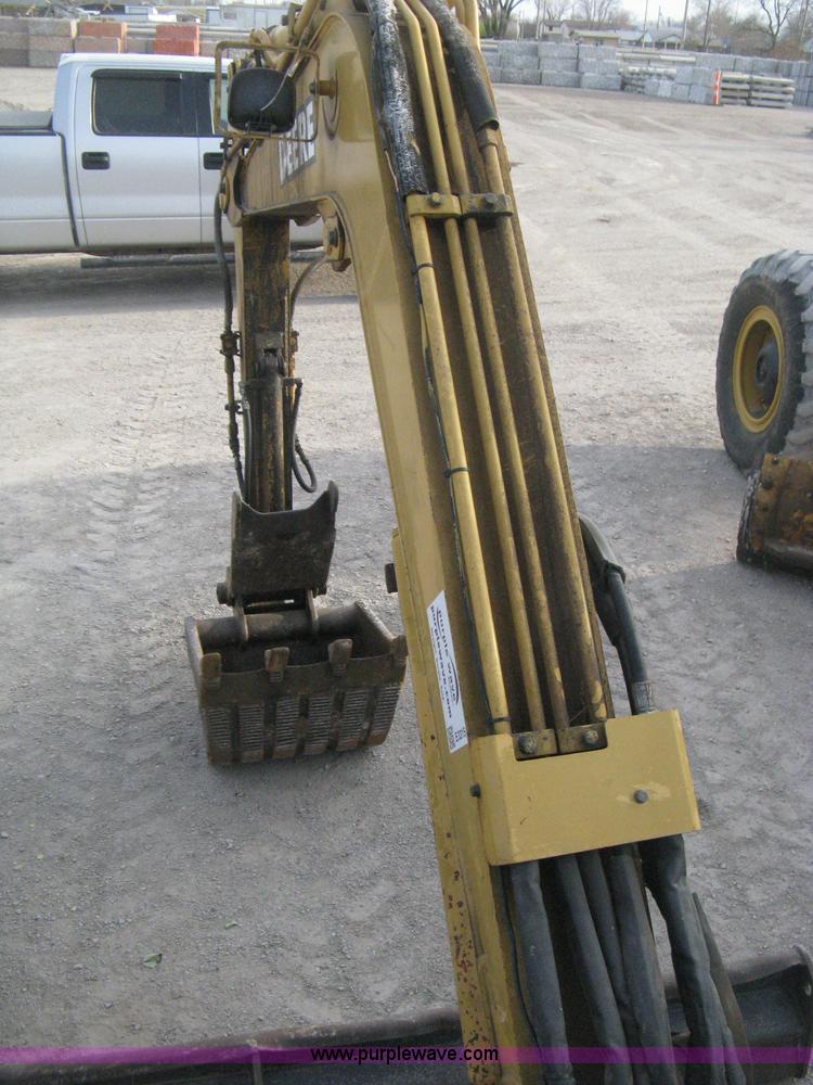 image for item E3315 2000 John Deere 50 ZTS mini excavator