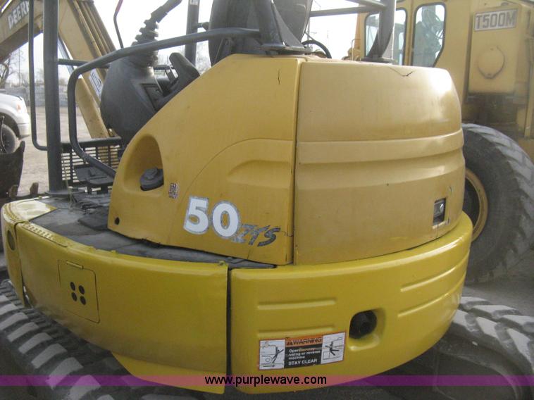 image for item E3315 2000 John Deere 50 ZTS mini excavator
