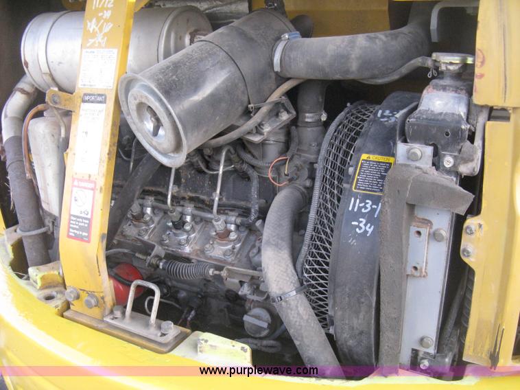 image for item E3315 2000 John Deere 50 ZTS mini excavator