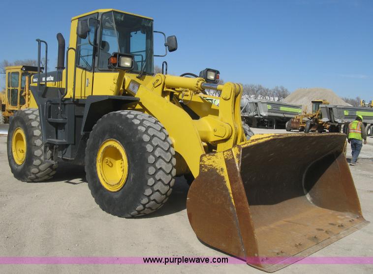 image for item E3317 1999 Komatsu WA380-3MC wheel loader