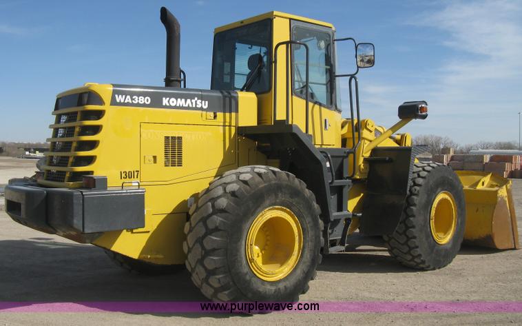 image for item E3317 1999 Komatsu WA380-3MC wheel loader
