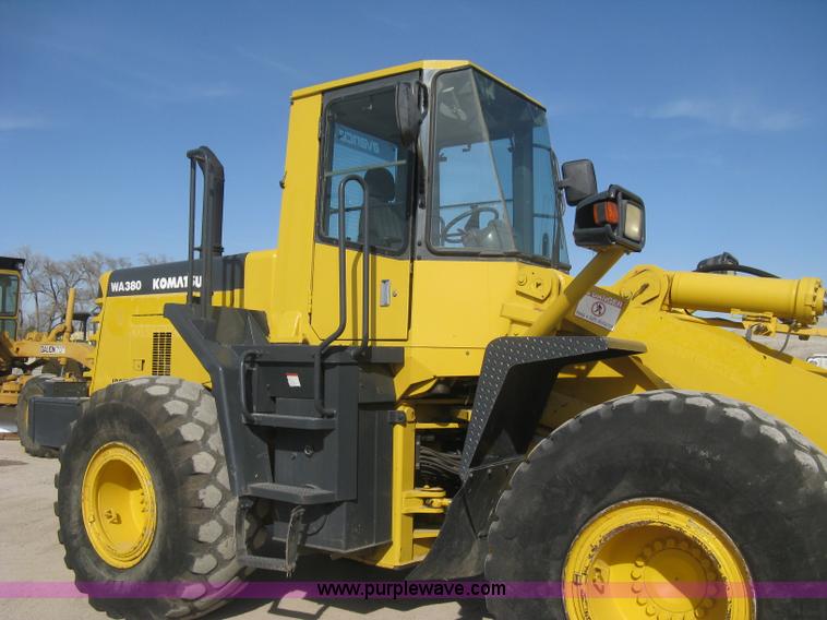 image for item E3317 1999 Komatsu WA380-3MC wheel loader