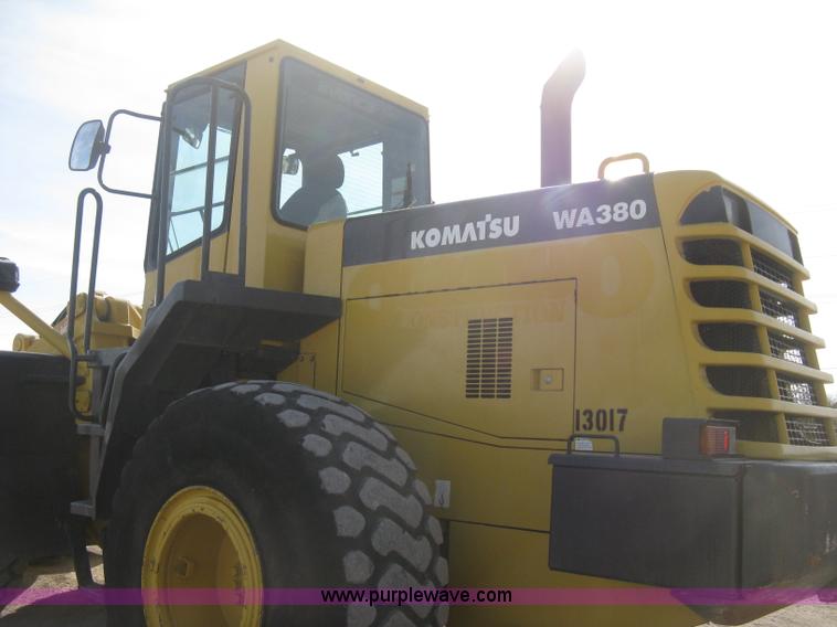 image for item E3317 1999 Komatsu WA380-3MC wheel loader