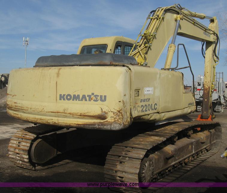 image for item E3321 1995 Komatsu PC220LC excavator