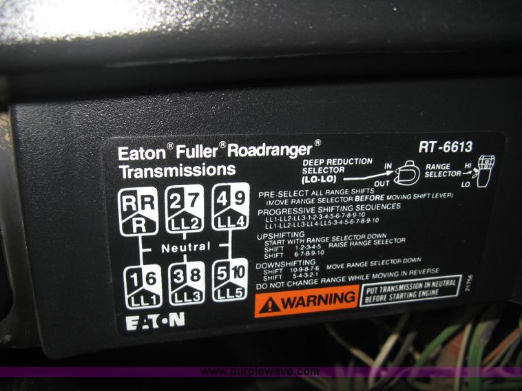 image for item E3373 1995 International 4900 dump truck