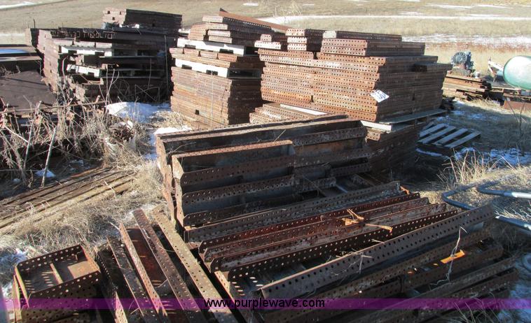 image for item E5027 Approximately 15 pallets of EFCO steel concrete forms and connectors