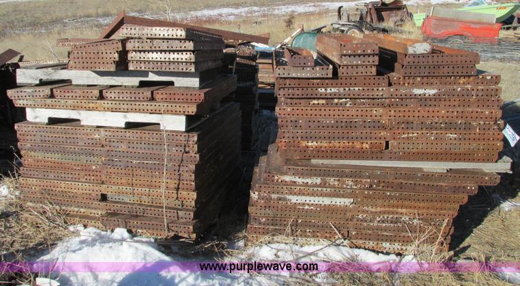 image for item E5027 Approximately 15 pallets of EFCO steel concrete forms and connectors