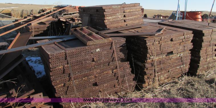 image for item E5027 Approximately 15 pallets of EFCO steel concrete forms and connectors