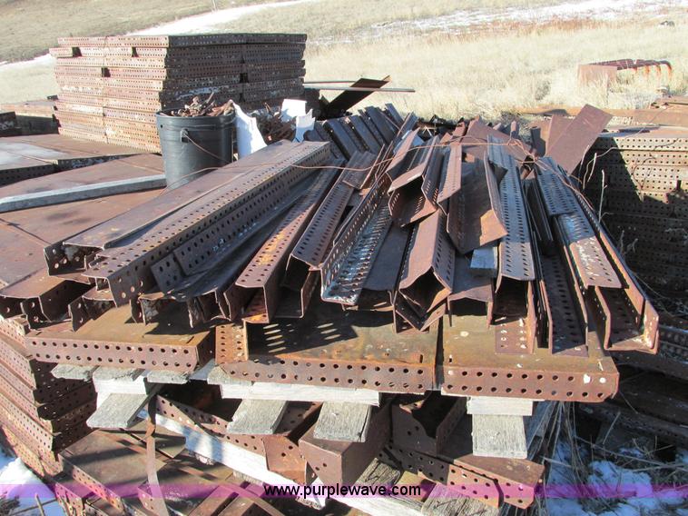 image for item E5027 Approximately 15 pallets of EFCO steel concrete forms and connectors