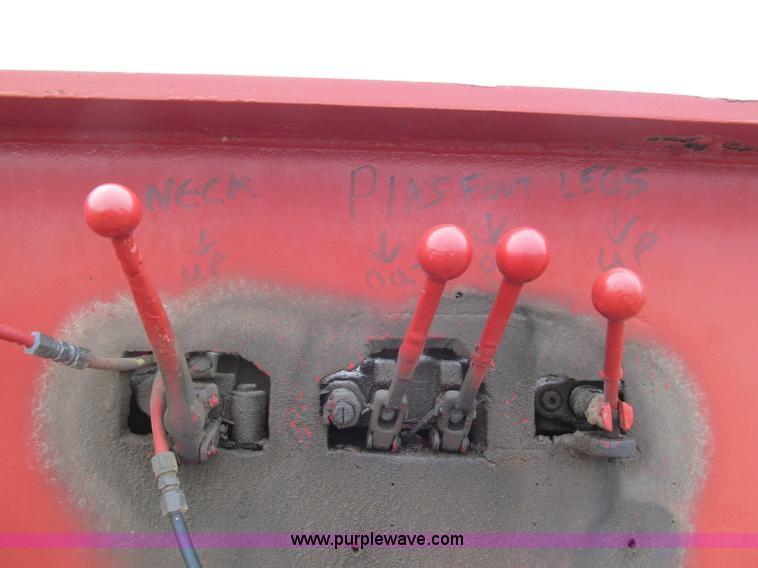 image for item E5921 1976 Trailbec FB600-DE detatch triple axle low boy trailer