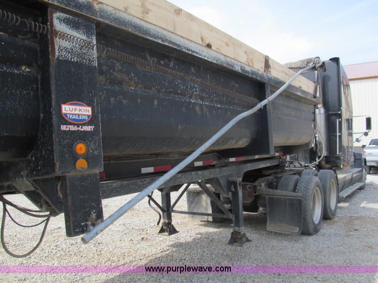 image for item E5970 2000 Lufkin 38' end dump trailer