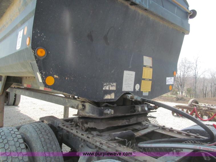image for item E5971 2000 Lufkin 38' end dump trailer