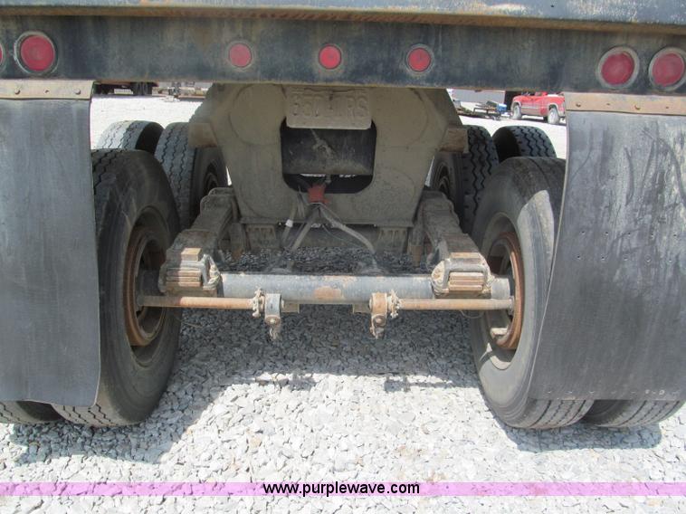 image for item E5971 2000 Lufkin 38' end dump trailer