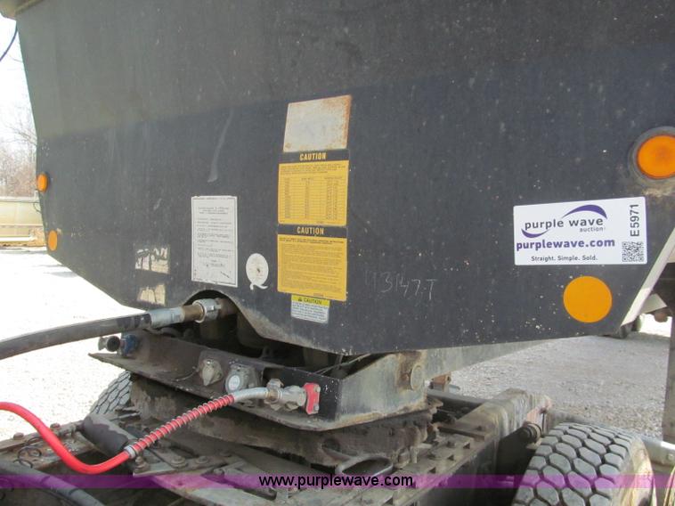 image for item E5971 2000 Lufkin 38' end dump trailer