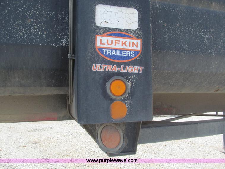 image for item E5971 2000 Lufkin 38' end dump trailer