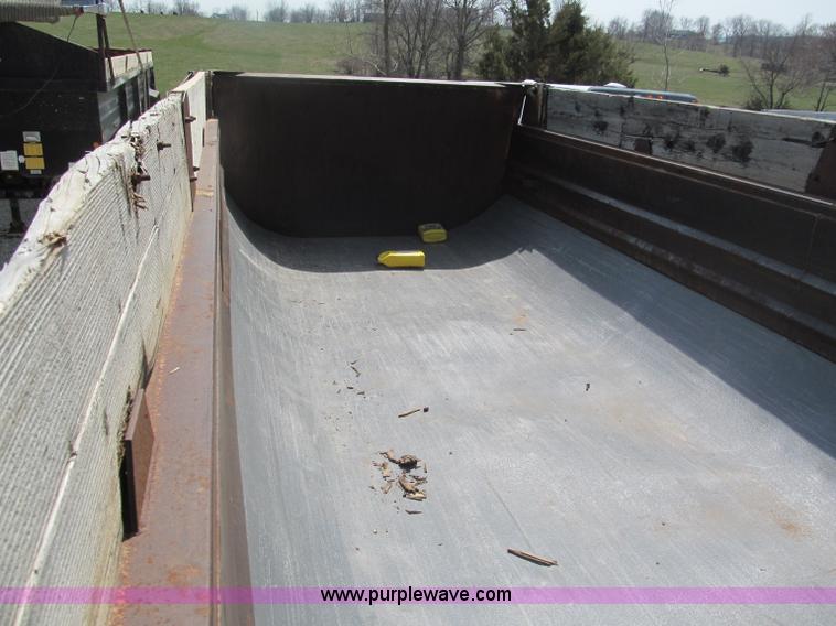 image for item E5971 2000 Lufkin 38' end dump trailer