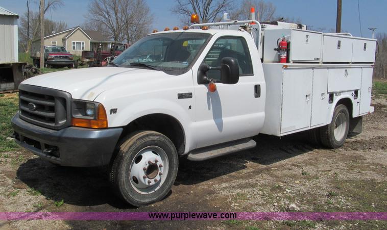 image for item E5981 2000 Ford F550 Super Duty service truck
