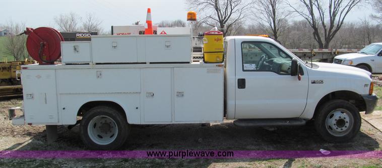 image for item E5981 2000 Ford F550 Super Duty service truck
