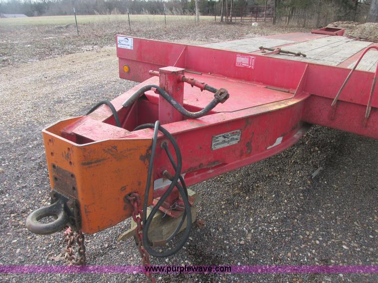 image for item E7135 1998 Talbert 20 ton tag trailer