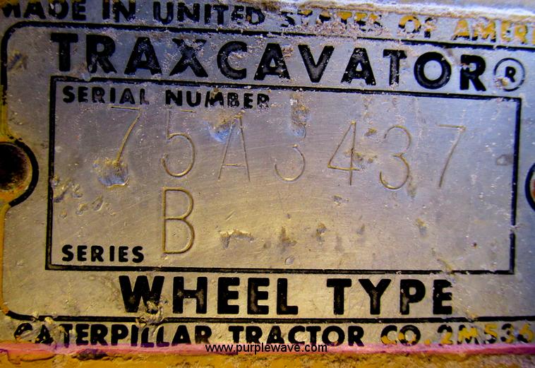 image for item F4447 1966 Caterpillar 966B wheel loader