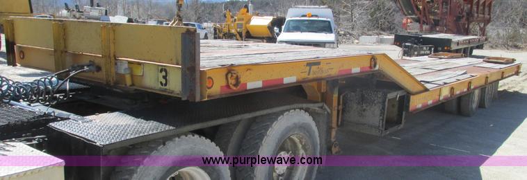 image for item F4456 2000 Trail-Eze lowboy 32' trailer