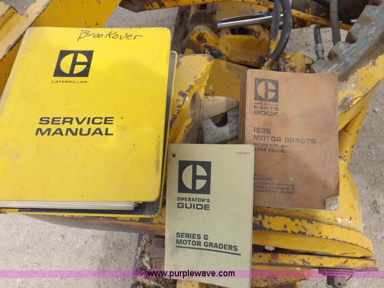 image for item F6471 1975 Caterpillar 120G articulated motor grader