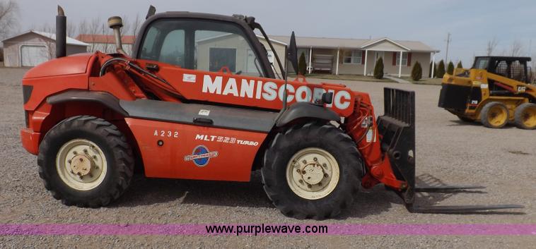 image for item F6475 2003 Manitou MLT523T telehandler