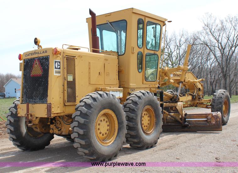 image for item G5453 1977 Caterpillar 140G articulated motor grader