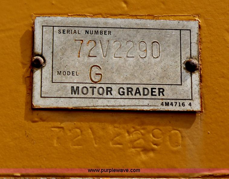 image for item G5453 1977 Caterpillar 140G articulated motor grader