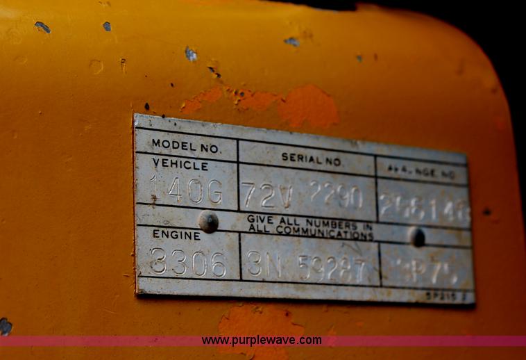 image for item G5453 1977 Caterpillar 140G articulated motor grader