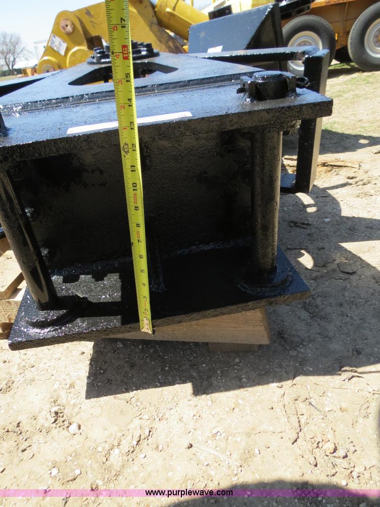 image for item S9572 Shop built 12" pipe padder