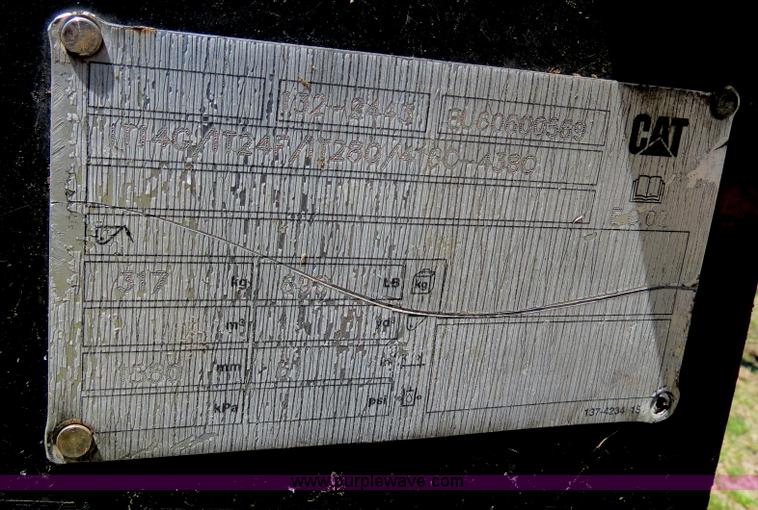 image for item S9575 Caterpillar Spread 54" forks